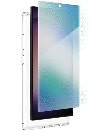 ZAGG Samsung Galaxy S23 Ultra Hoesje Transparant + Screen Protector Hoesjes