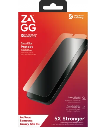 ZAGG InvisibleShield Glass Elite Samsung Galaxy A55 Screen Protector Screen Protectors