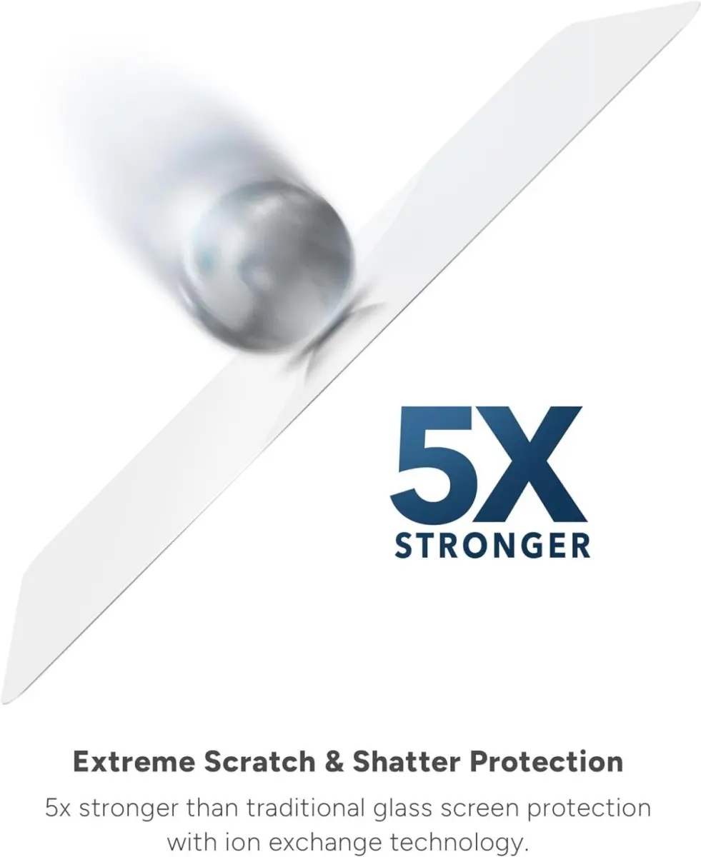 ZAGG InvisibleShield Glass Elite Samsung Galaxy A55 Screen Protector afbeelding 6