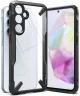 Ringke Fusion X Samsung Galaxy A35 Hoesje Back Cover Transparant Zwart