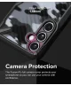 Ringke Fusion X Samsung Galaxy A35 Hoesje Back Cover Camo Zwart
