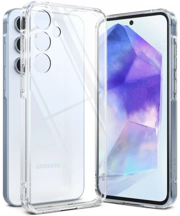 Ringke Fusion Samsung Galaxy A55 Hoesje Back Cover Transparant Hoesjes