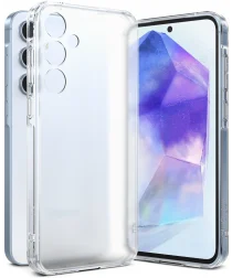 Ringke Fusion Samsung Galaxy A55 Hoesje Back Cover Matte Transparant