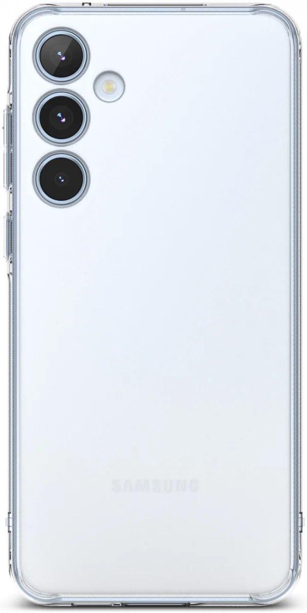 Ringke Fusion Samsung Galaxy A55 Hoesje Back Cover Matte Transparant afbeelding 2