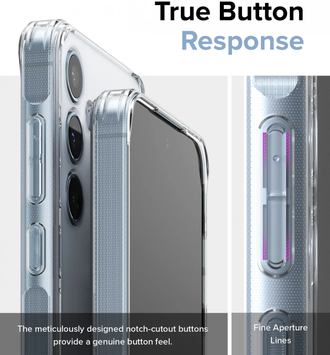 Ringke Fusion Samsung Galaxy A55 Hoesje Back Cover Matte Transparant afbeelding 9