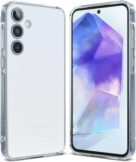 Ringke Fusion Samsung Galaxy A55 Hoesje Back Cover Matte Transparant afbeelding 12