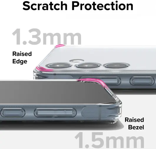 Ringke Fusion Samsung Galaxy A55 Hoesje Back Cover Matte Transparant afbeelding 8