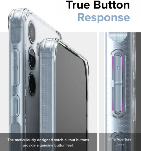Ringke Fusion Samsung Galaxy A55 Hoesje Back Cover Matte Transparant afbeelding 9