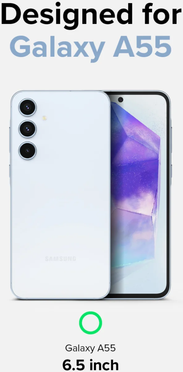 Ringke Fusion Card Samsung Galaxy A55 Hoesje Kaarthouder Transparant afbeelding 6
