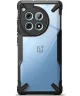 Ringke Fusion X OnePlus 12R Hoesje Back Cover Zwart
