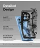 Ringke Fusion X OnePlus 12R Hoesje Back Cover Camo Zwart