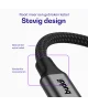 Buddi Flex USB-C naar 3.5mm Jack Audiokabel 1M Zwart