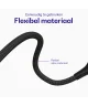 Buddi Flex USB-C naar 3.5mm Jack Audiokabel 1M Zwart