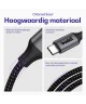 Buddi Flex USB-C naar 3.5mm Jack Audiokabel 1M Zwart