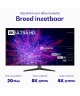 Buddi Flex USB-C naar USB-C 8K@60Hz Video Monitor Kabel 1.5 Meter 20 Gbps