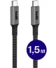 Buddi Flex USB-C naar USB-C 8K@60Hz Video Monitor Kabel 1.5 Meter 20 Gbps