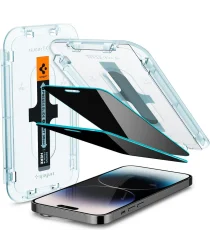 Spigen EZ Fit Glas.tR iPhone 14 Pro Privacy Screen Protector 2-Pack