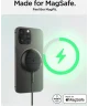 Spigen MagFit Draadloze MagSafe Oplader 15W met Kickstand Wit