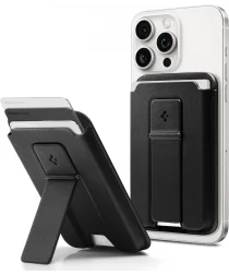 Spigen Smart Fold 2 MagSafe Kaarthouder met Standaard Zwart