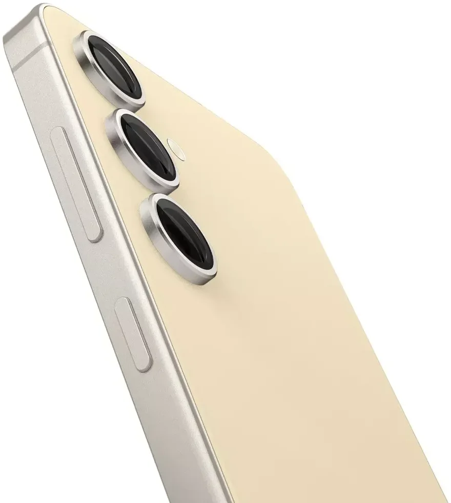 Spigen Optik Pro Samsung S24 Camera Protector Glas 2-Pack Geel afbeelding 6