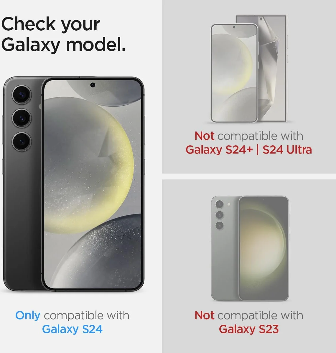 Spigen Optik Pro Samsung S24 Camera Protector Glas 2-Pack Paars afbeelding 4