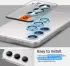 Spigen Optik Pro Samsung S24 Camera Protector Glas 2-Pack Grijs afbeelding 2