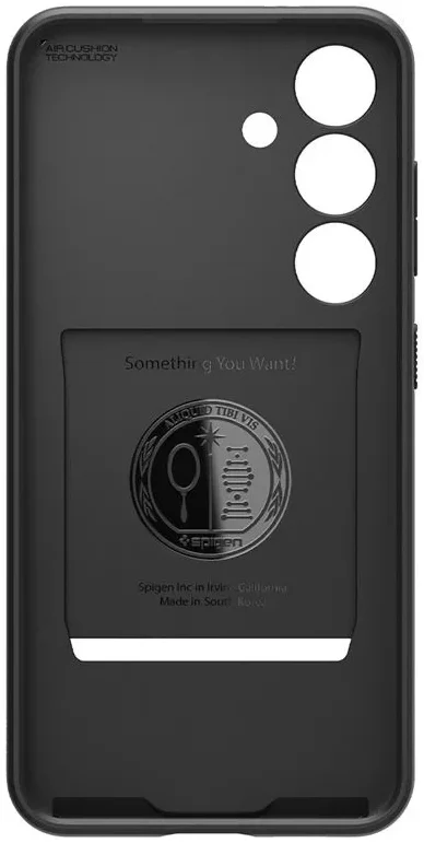 Spigen Liquid Slot Samsung Galaxy S24 Hoesje Pasjeshouder Matte Zwart afbeelding 7