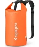 Spigen Aqua Shield Waterdichte Tas 30L Voor Buiten / Kamperen / Water Oranje