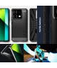 Spigen Rugged Armor Xiaomi Redmi Note 13 Pro 5G Hoesje Back Cover Zwart