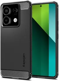 Spigen Rugged Armor Xiaomi Redmi Note 13 Pro 5G Hoesje Back Cover Zwart afbeelding
