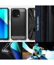 Spigen Rugged Armor Xiaomi Redmi Note 13 4G Hoesje Back Cover Zwart