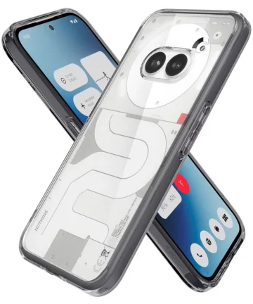 Spigen Ultra Hybrid Nothing Phone (2a) Hoesje Transparant / Grijs Hoesjes