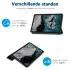 Lenovo Tab M11 / K11 Hoes Tri-Fold Book Case met Standaard Zwart afbeelding 5