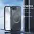 Dux Ducis Aimo Apple iPhone 16e Hoesje MagSafe Back Cover Zwart afbeelding 3