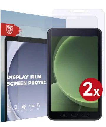 Rosso Samsung Tab Active 5 Screen Protector Ultra Clear Folie Duo Pack Screen Protectors