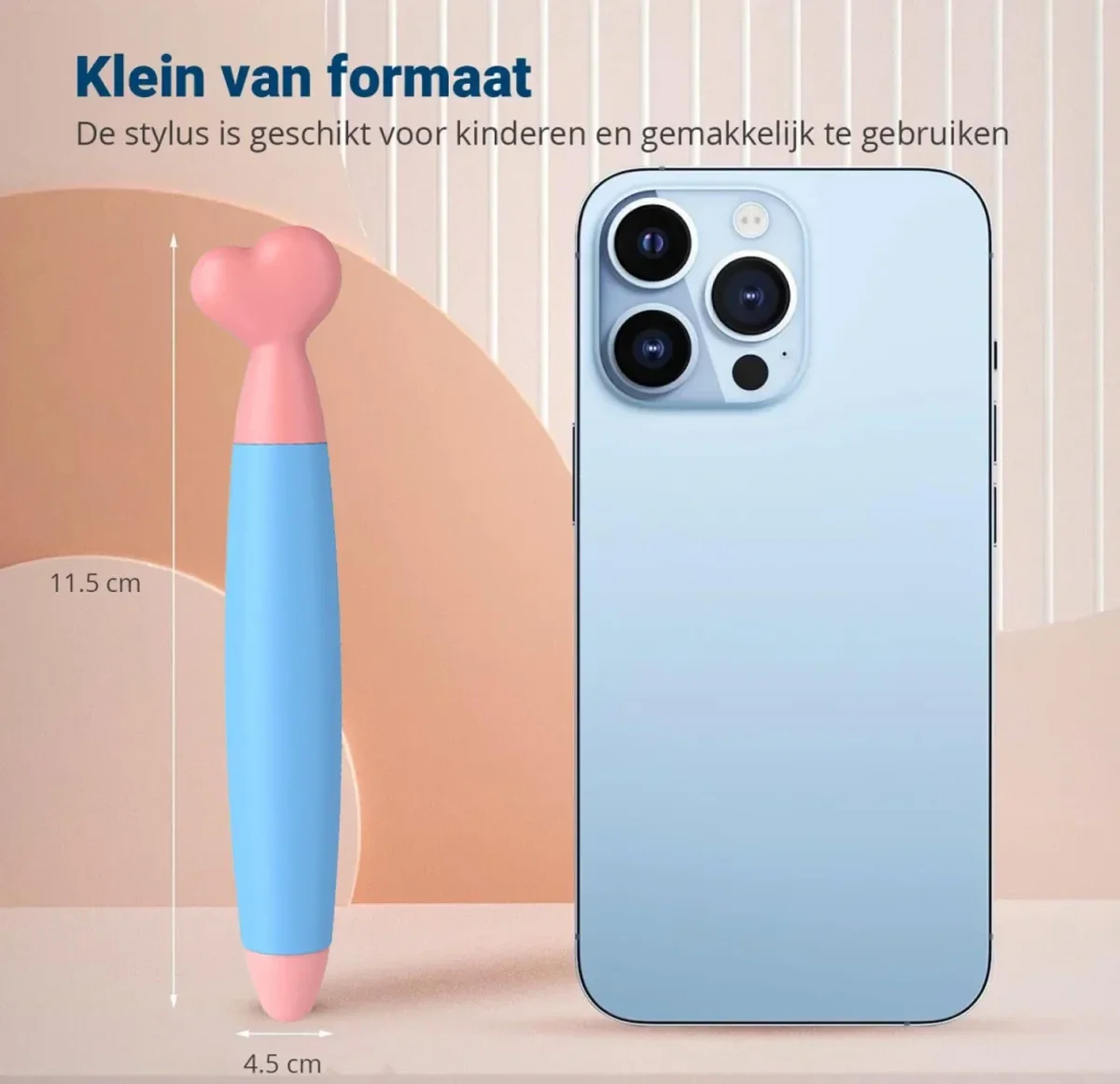 SBG Universele Kindvriendelijke Stylus Pen voor Kinderen Groen afbeelding 6