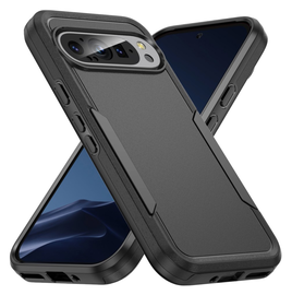 Google Pixel 9 / 9 Pro Hoesje Schokbestendige Hardcase Back Cover Zwart afbeelding