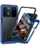 Xiaomi Redmi Note 13 Pro 5G / Poco X6 Hoesje Full Protect 360° Cover Blauw