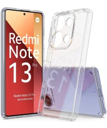 Xiaomi Poco M6 Pro / Redmi Note 13 Pro 4G Hoesje Dun TPU Back Cover Transparant