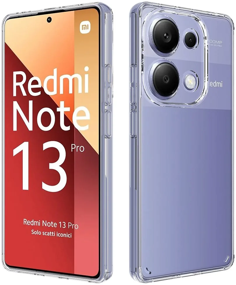 Xiaomi Poco M6 Pro / Redmi Note 13 Pro 4G Hoesje Dun TPU Back Cover Transparant afbeelding 2