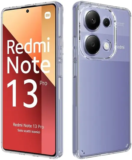 Xiaomi Poco M6 Pro / Redmi Note 13 Pro 4G Hoesje Dun TPU Back Cover Transparant afbeelding 2