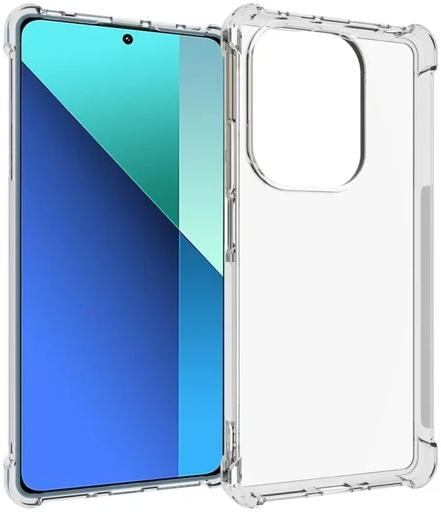 Xiaomi Poco M6 Pro / Redmi Note 13 Pro 4G Hoesje Schokbestendig TPU Transparant afbeelding 1