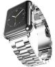 Apple Watch 1-9/SE/Ultra 49/45/44/42MM Bandje Roestvrij Staal Zilver
