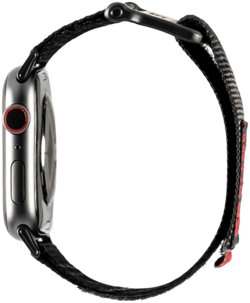 Urban Armor Gear Active Apple Watch 45MM / 44MM / 42MM Bandje Zwart afbeelding 5