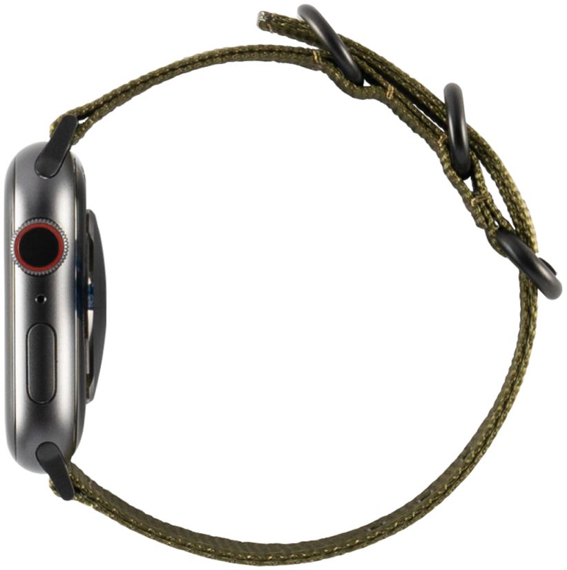 Urban Armor Gear Nato Apple Watch 45MM / 44MM / 42MM Bandje Olive afbeelding 5