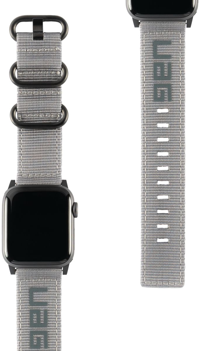 Urban Armor Gear Nato Apple Watch 41MM / 40MM / 38MM Bandje Grijs afbeelding 2