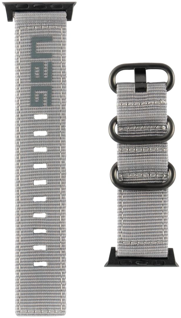 Urban Armor Gear Nato Apple Watch 41MM / 40MM / 38MM Bandje Grijs afbeelding 4