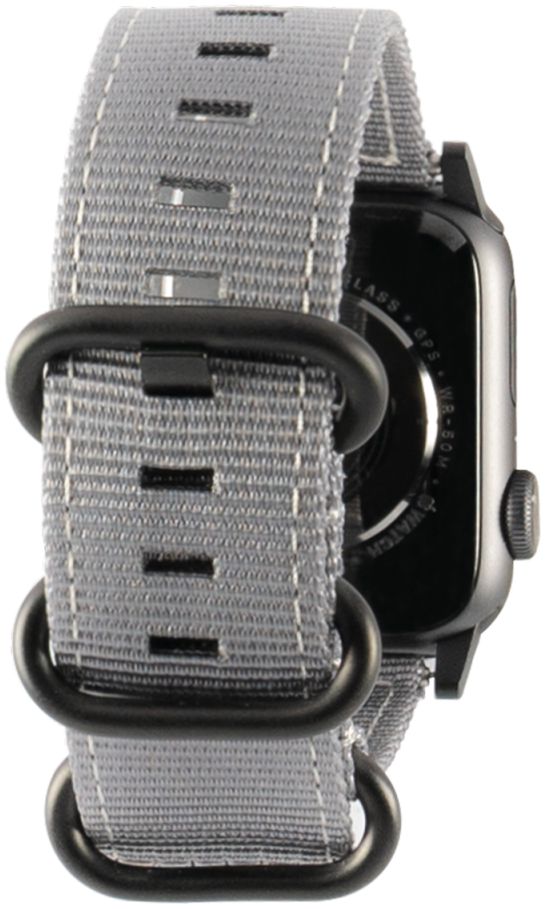 Urban Armor Gear Nato Apple Watch 41MM / 40MM / 38MM Bandje Grijs afbeelding 6