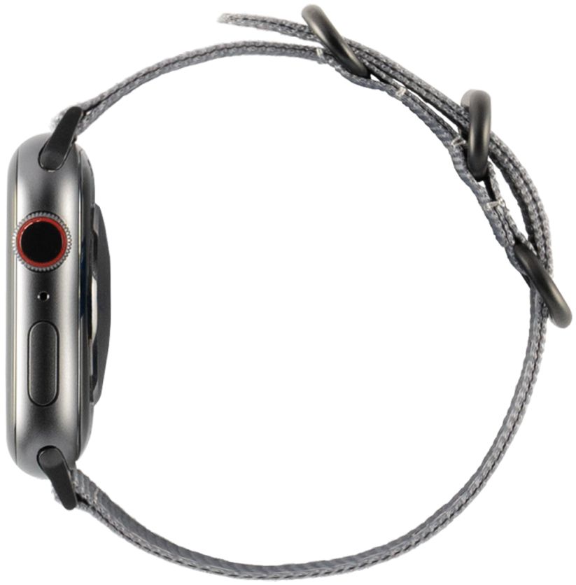 Urban Armor Gear Nato Apple Watch 45MM / 44MM / 42MM Bandje Grijs afbeelding 5