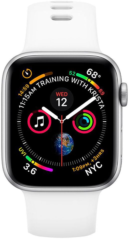 Spigen Air Fit Apple Watch 41MM / 40MM / 38MM Bandje Siliconen Wit afbeelding 2